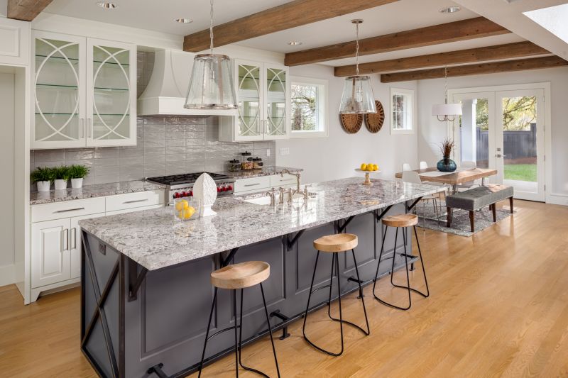 Modern Granite Island Tops